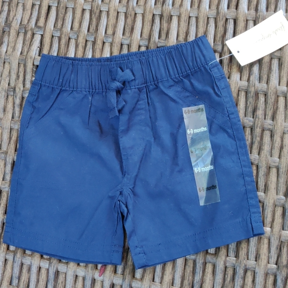 First impression size 6-9Months color navy sea